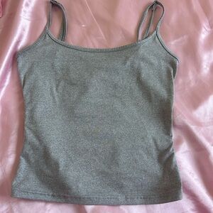 Elegant Gray Camisole Top